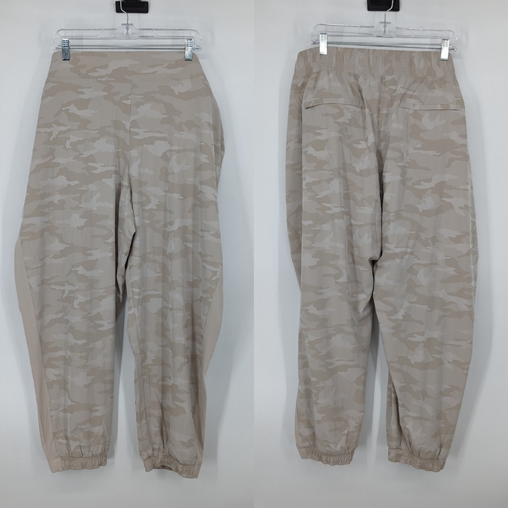 Athleta | NWT Brooklyn Camo Joggers Beige Pants - Picture 2 of 10